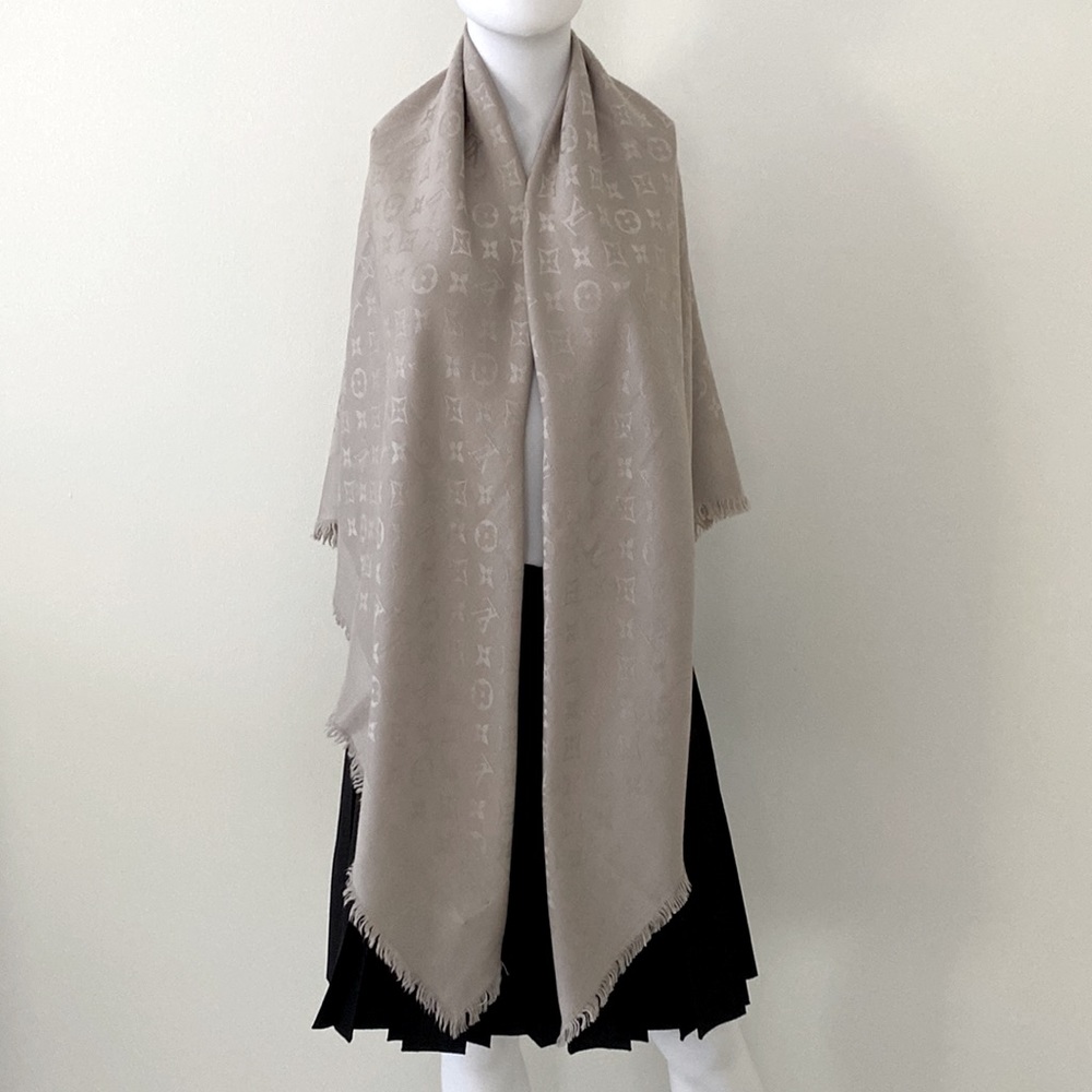 Louis Vuitton LV Logo Large Scarf